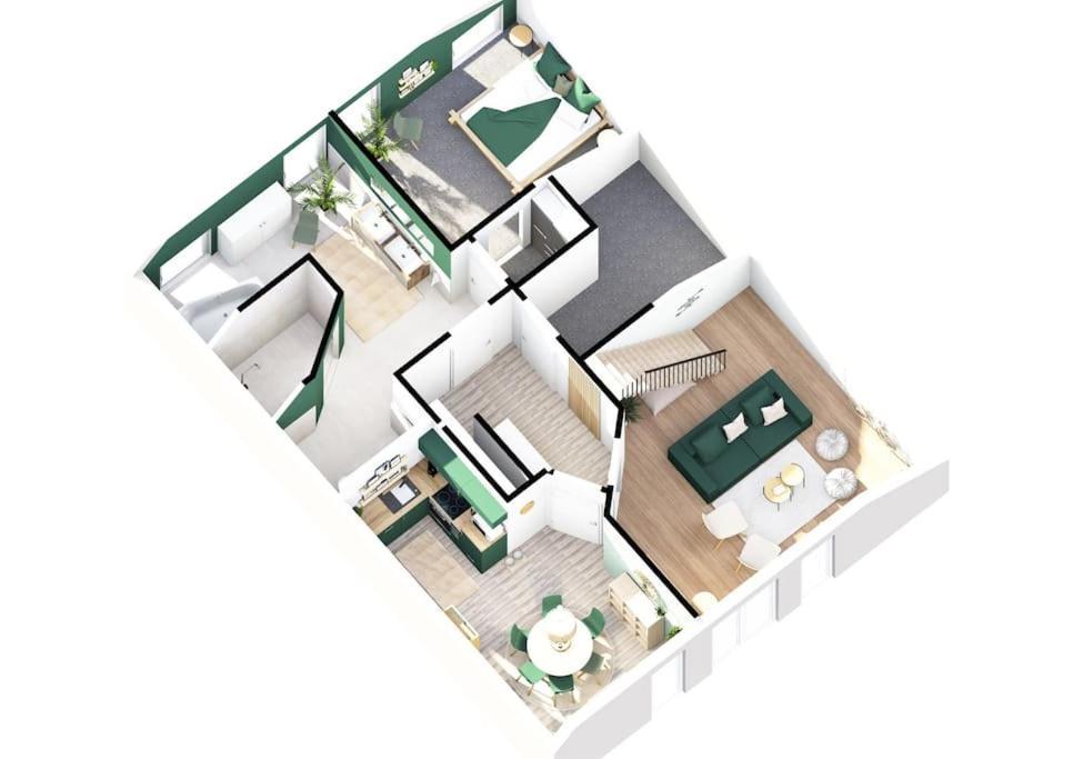 Gruenblick Oase No1 Ferienwohnung Висмор Экстерьер фото